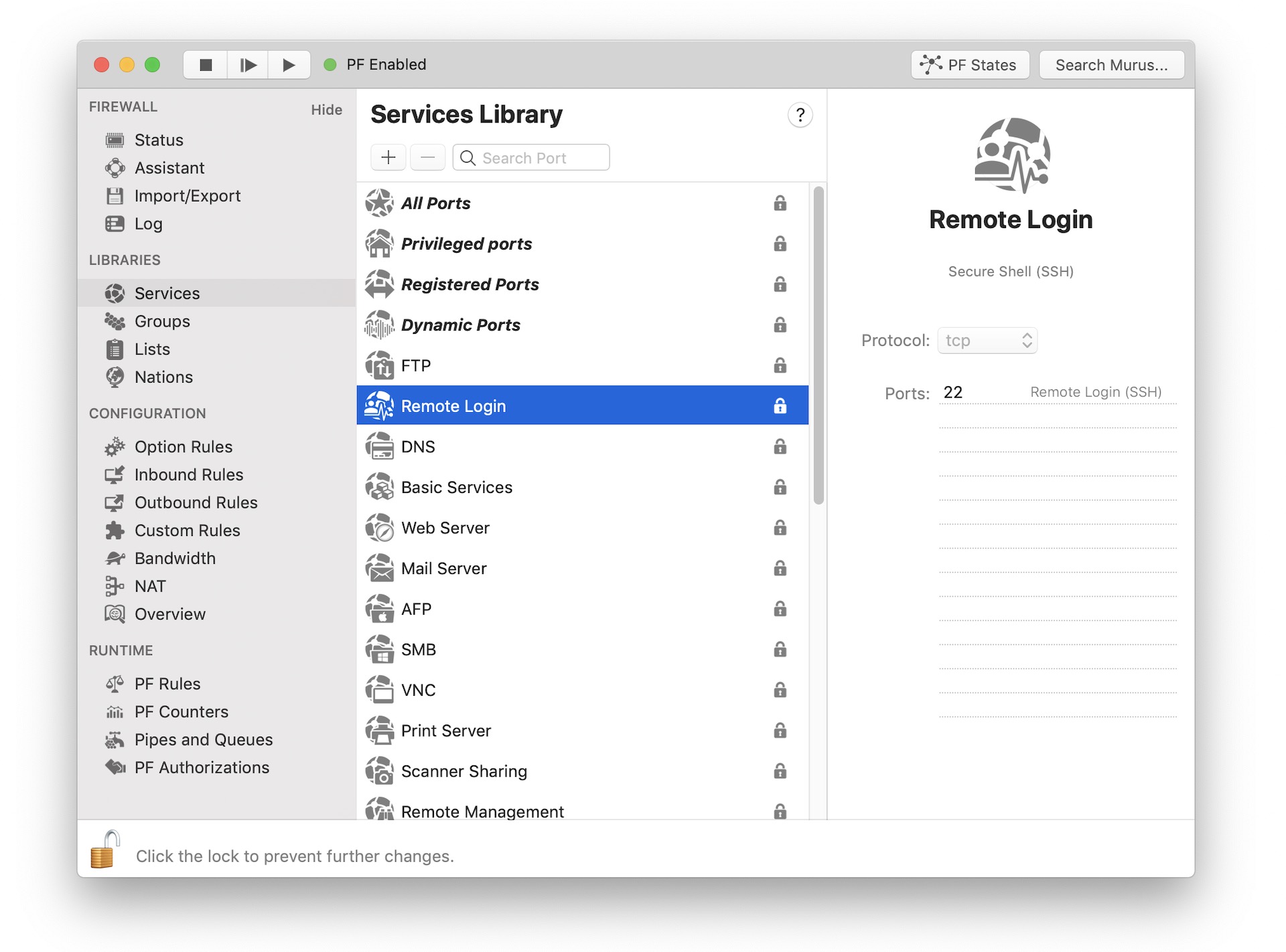 Murus for Mac OS X 2.0.3 full